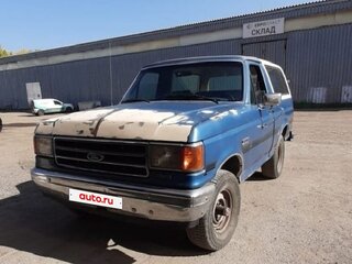1990 Ford Bronco IV, голубой, 1400000 рублей, вид 1