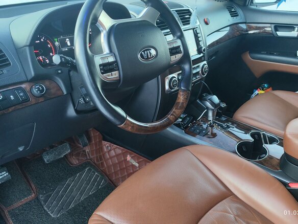 2018 Kia Mohave I Рестайлинг, коричневый, 3200000 рублей - вид 8