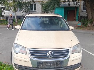 2007 Volkswagen Touran I Рестайлинг, бежевый, 380000 рублей, вид 1