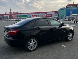 2018 Lada (ВАЗ) Vesta I, чёрный, 1200000 рублей, вид 4