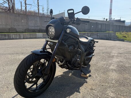 2022 Honda CMX 1100 Rebel, серый, 795000 рублей, вид 2