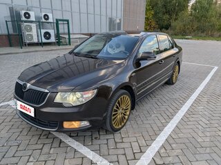 2013 Skoda Superb II, коричневый, 1337000 рублей, вид 4