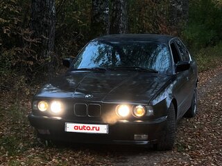 1991 BMW 5 серии 520i III (E34), чёрный, 300000 рублей, вид 1