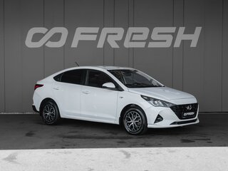 2021 Hyundai Solaris II Рестайлинг, белый, 1359000 рублей, вид 1