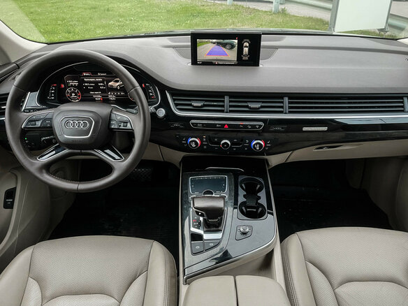 2015 Audi Q7 II (4M), синий, 3790000 рублей - вид 11