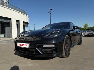 2017 Porsche Panamera Turbo II, чёрный, 6900000 рублей, вид 2