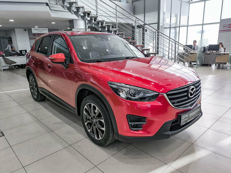 2015 Mazda CX-5 I Рестайлинг, красный, 2200000 рублей, вид 3