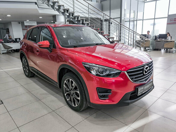 2015 Mazda CX-5 I Рестайлинг, красный, 2200000 рублей - вид 2