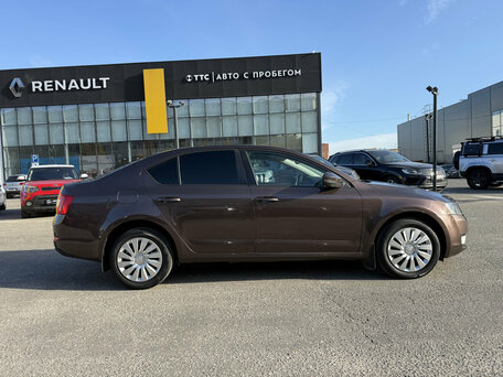 2014 Skoda Octavia III (A7), коричневый, 915000 рублей, вид 4