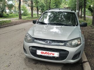 2014 Lada (ВАЗ) Kalina II, серебристый, 299000 рублей, вид 2