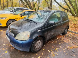 1999 Toyota Yaris I, чёрный, 150000 рублей, вид 4
