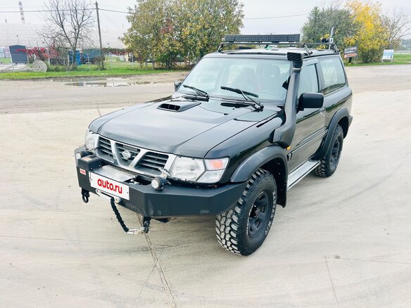 2000 Nissan Patrol V (Y61), чёрный, 1500000 рублей - вид 1