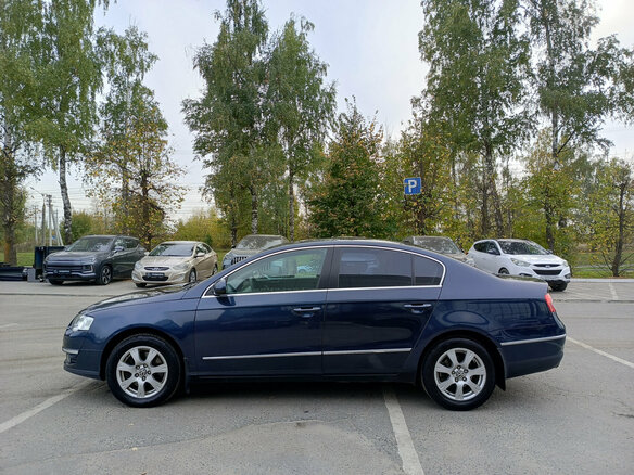 2008 Volkswagen Passat B6, чёрный - вид 7