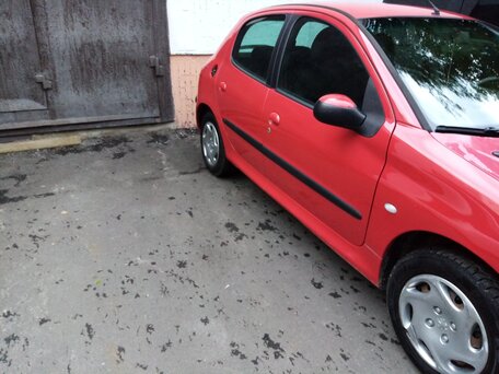 2003 Peugeot 206, красный, 220000 рублей, вид 4