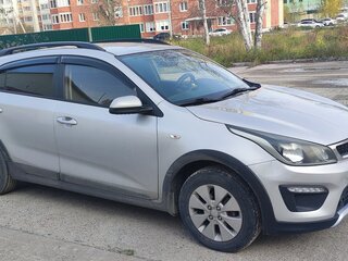 2018 Kia Rio X-Line IV, серебристый, 1100000 рублей, вид 4
