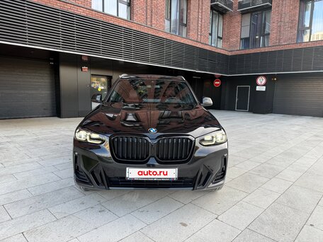 2022 BMW X3 30i III (G01) Рестайлинг, чёрный, 4400000 рублей, вид 4