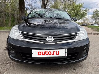 2012 Nissan Tiida I Рестайлинг, чёрный, 750000 рублей, вид 2