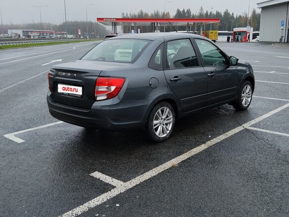 2024 Lada (ВАЗ) Granta Sportline I Рестайлинг, серебристый, 830000 рублей - вид 3
