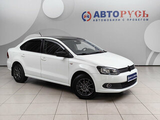 2013 Volkswagen Polo V, белый, 648000 рублей, вид 1