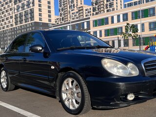 2008 Hyundai Sonata ТагАЗ IV (EF) Рестайлинг, чёрный, 660000 рублей, вид 4