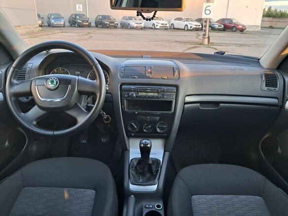2009 Skoda Octavia II (A5) Рестайлинг, серый - вид 13
