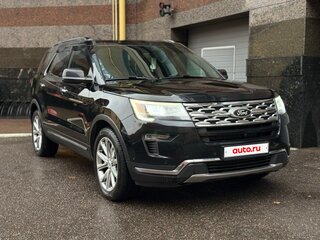 2019 Ford Explorer V Рестайлинг 2, чёрный, 3100000 рублей, вид 4