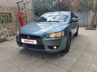 2007 Mitsubishi Lancer X, голубой, 850000 рублей, вид 1