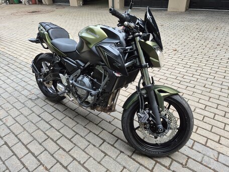 2018 Kawasaki Z 650, зелёный, 600000 рублей, вид 1