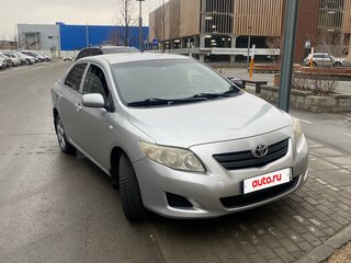 2007 Toyota Corolla X (E140, E150), серебристый, 650000 рублей, вид 1