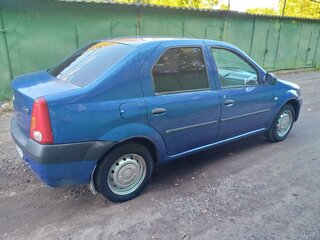 2006 Renault Logan I, синий, 199800 рублей, вид 4