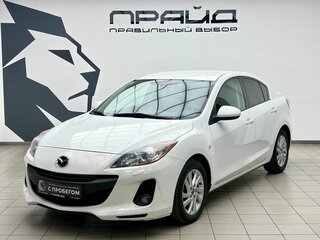 2012 Mazda 3 II (BL) Рестайлинг, белый, 1060000 рублей, вид 1