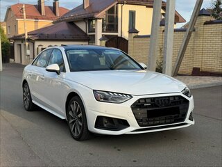 2022 Audi A4 40 TFSI V (B9) Рестайлинг, белый, 3890000 рублей, вид 2