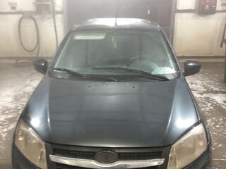 2015 Lada (ВАЗ) Granta I, серебристый, 380000 рублей, вид 1