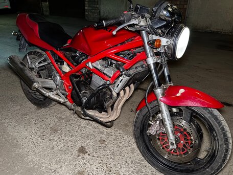 1997 Suzuki Bandit GSF 400, красный, 240000 рублей, вид 4
