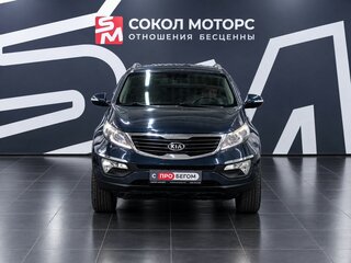 2010 Kia Sportage III, синий, 1159900 рублей, вид 3