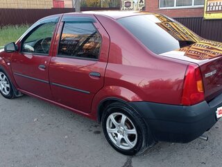 2009 Renault Logan I, пурпурный, 350000 рублей, вид 3