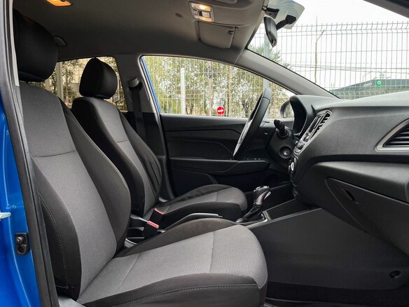 2018 Hyundai Solaris II, синий - вид 11