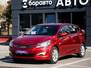 2016 Hyundai Solaris I Рестайлинг, красный, 1180000 рублей, вид 1