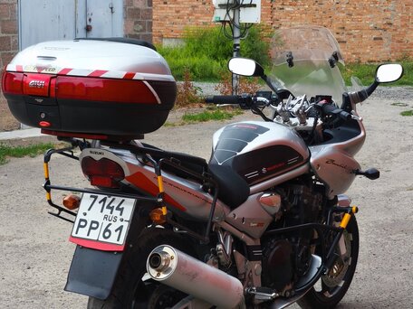 2002 Suzuki Bandit 1200, серебристый, 380000 рублей, вид 3