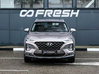 2019 Hyundai Santa Fe IV, бежевый, 3184000 рублей, вид 3