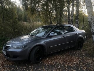 2007 Mazda 6 I (GG) Рестайлинг, серебристый, 320000 рублей, вид 4