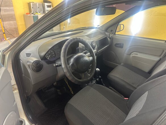 2008 Renault Logan I, зелёный, 289000 рублей - вид 4