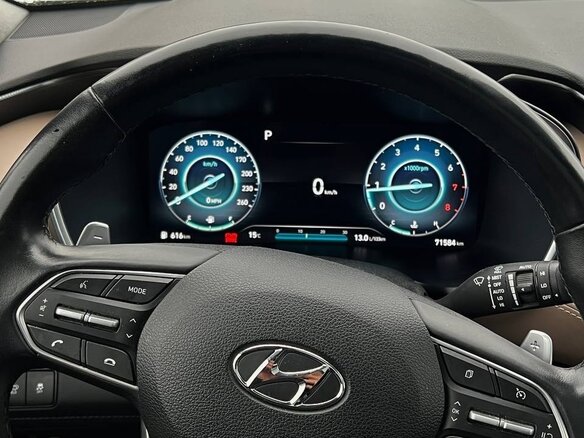 2021 Hyundai Santa Fe IV Рестайлинг, белый, 3649000 рублей - вид 18