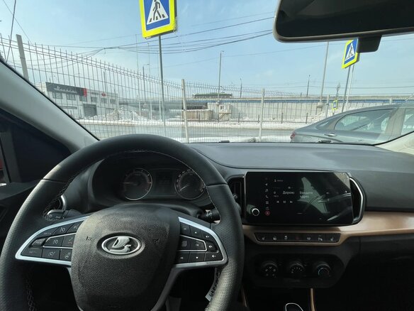 2026 Lada (ВАЗ) Iskra SW Cross, оранжевый - вид 12