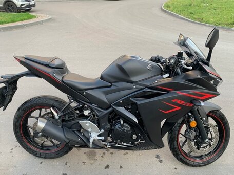 2017 Yamaha YZF-R3, чёрный, 470000 рублей, вид 5