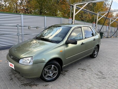 2011 Lada (ВАЗ) Kalina I, зелёный, 215000 рублей, вид 1
