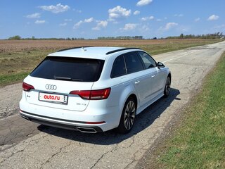 2019 Audi A4 V (B9), белый, 1800000 рублей, вид 3