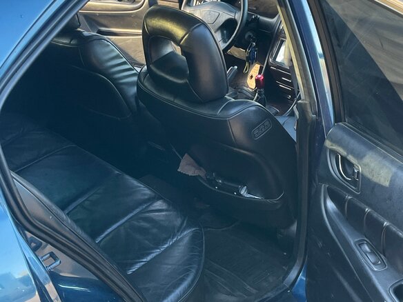 2001 Mitsubishi Galant VIII Рестайлинг, синий, 280000 рублей - вид 6