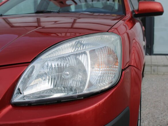 2007 Kia Rio II, красный, 530000 рублей - вид 8