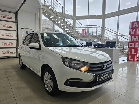 2022 Lada (ВАЗ) Granta I Рестайлинг, белый, 835000 рублей, вид 3